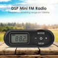 thumbnail image 1 of Mini radio portátil LCD Pantalla digital Receptores de reproductor FM recargables retro, 1 of 9