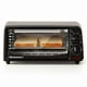 thumbnail image 1 of Elite Gourmet ETO236 - Horno tostador personal compacto de 2 rebanadas con temporizador de 15 minutos y temperatura ajustable, hornear, asar y tostar, color negro, 1 of 5