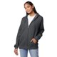 thumbnail image 3 of Sudadera con capucha Hanes Ecosmart de forro polar con cremallera completa XL, 3 of 7