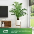 thumbnail image 3 of Scidweet 2 Pack Artificial Palm Tree, 4 ft Greenery Fake Palm Tree Pot Plants for Home Office Indoor Outdoor Decor, 3 of 7