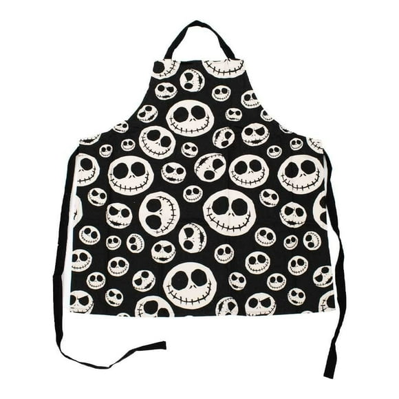 Mandil Disney El Extraño Mundo de Jack de Algodón Jack Caras Negro