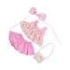thumbnail image 3 of Muñeca de peluche perfke vestido de princesa 38 cm con falda corta y bolso, 3 of 8