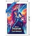 thumbnail image 3 of Marvel Thor: Love and Thunder - Thor Odinson One Sheet Wall Poster, 14.725" x 22.375" Framed, 3 of 5