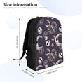 thumbnail image 4 of Goofa The Nightmare Before Christmas Pattern Large Capacity Backpack – Padded Laptop Compartment, Ergonomic Design for School, Work, Travel, and Outdoor Activities, 4 of 8