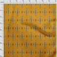 thumbnail image 4 of oneOone Rayon Orange Fabric Block Quilting Supplies Print Sewing Fabric By The Yard 56 Inch Wide, 4 of 8