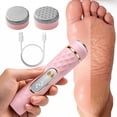 thumbnail image 1 of Electric Foot File, Automatic Callus Remover, Portable Pedicure Device with One-Button Control, Rechargeable & Replaceable Heads, for Cracked Heels & Dead Skin, Men & Women, Christmas Gift, 1 of 11