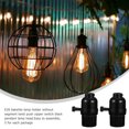 thumbnail image 2 of 5 PCS E26 Pendant Light Socket Bakelite Replacement Lamp Holder With Switch, 2 of 4