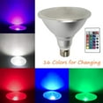 PAR38 LED Bulb, 30W RGB+Natural White Daylight LED Spotlight Dimmable