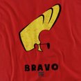 thumbnail image 2 of Johnny Bravo Johnny Hair Women's T Shirt, Red, Small, 2 of 6