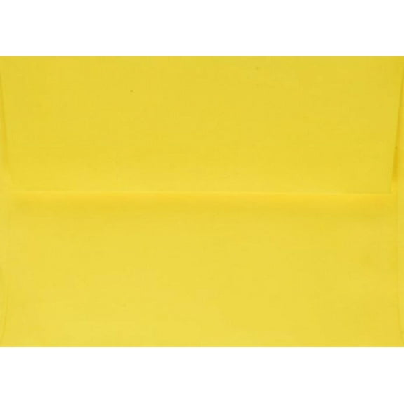 A7 Envelopes - BriteHue Yellow - 5 1/4 x 7 1/4 (pack of 100)