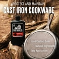 thumbnail image 3 of WALRUS OIL Cast Iron Oil 8 oz Restores Cast Iron and Prevents Rust, 3 of 4
