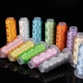thumbnail image 4 of DIY Handcrafted Ice Silk Fringe Thread Specifications: 150D/2-ply, 0.2mm Diameter, 1900m/Roll, Dark Green, 4 of 5