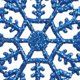 thumbnail image 3 of Naiovety 12 piezas hogar Oficina Hotel al aire libre portátil Navidad copo de nieve decoración Navidad colgante decoración banquete Kits de decoración para fiestas Azul oscuro, 3 of 6