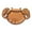 Crab, variant on Fish Charcuterie Tray Walnut Platter Boards, 11x6.3 Inch Anti-Slip Feet Serving Tray Sushi Board Housewarming & Holiday Hosting Decor & Party Centerpiece
