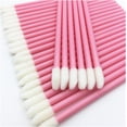 thumbnail image 2 of Multicolor 50 Brushes Disposable Lip Brush Lipstick and Mascara Applicator (Handle Color : 50pcs Green), 2 of 5