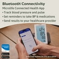 thumbnail image 4 of Microlife Series 800 Bluetooth Upper Arm Blood Pressure Monitor, Touchscreen, 2 Users, Health App, 4 of 7