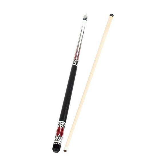 S SERENABLE Bâton de Queue de Billard 145 cm Élégant Deux Sections Bâton de Queue de Billard en Bois A
