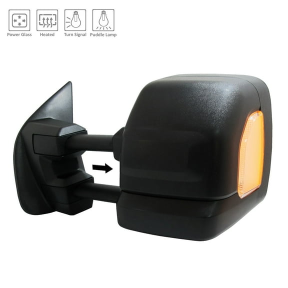 New Aftermarket  Premium Power Driver Side Door Mirror Heated 963029FT0E fits 2016-2023 Nissan TITAN XD