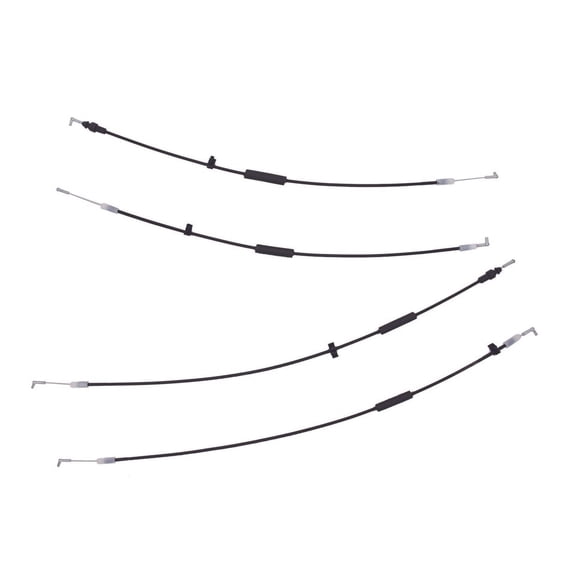 Set of 4 Door Handle Release Cables Inside L& R Fit for 03-07 Honda Accord 4DR