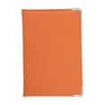 thumbnail image 4 of Unique Bargains 1 Pc Passport Holder Metallic Edge Passport Sleeve Orange Red, 4 of 5