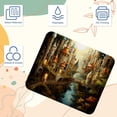 thumbnail image 3 of Bohemian Square 8.3x9.8 Inch Non-Slip Rubber Bottom Printed Desk Mat Gaming Mousepad Mouse Mat for Office and Gaming, 3 of 6
