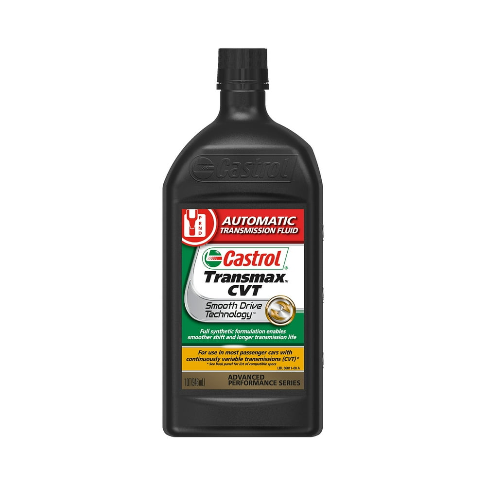 Castrol Transmax CVT Automatic Transmission Fluid, 1 Quart Walmart