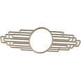 thumbnail image 2 of Ekena Millwork 36"W x 18"H x 9 7/8"IW x 17"IH x 1/4"T Elizabeth Wood Fretwork Pierced Ceiling Medallion, Birch, 2 of 3
