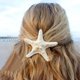 thumbnail image 4 of Pinzas para el pelo de estrella de mar para mujer, horquilla bonita para el pelo de playa, 1 unidad, 4 of 5