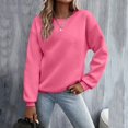 thumbnail image 2 of Women Blouses Girls Sipper Womens Workout Hoodie Jacket Long Covering Sweaters Womens Hooded Jacket Petite Zip Sweaters Long Sleeve Blouse Lightweight Hoodie Warm Sweatshirts Young Adult Watermelon, 2 of 7