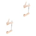 thumbnail image 4 of Eigraketly Maple Violin Cello Edge Clamp for Tool Cello Repair  Violin 147 mm 2piezas, 4 of 6