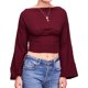 thumbnail image 1 of Suéter térmico Free People para mujer rojo grande, 1 of 1