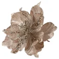 thumbnail image 2 of Nueva flor artificial grande con purpurina para decoración navideña, flores falsas de Pascua, para Navidad, bodas, Año Nuevo, decoración del hogar, manualidades DIY, 2 of 5