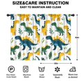 thumbnail image 2 of Blackout Kids Curtains,Cute Dinosaur Pattern Childrens Insulated Curtains Set Of 2,Bedroom Essentials,Toddler Room Decor 42x63in(106x160cm), 2 of 4