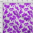 thumbnail image 2 of oneOone Cotton Flex Purple Fabric Florals Sewing Fabric By The Yard Printed Diy Clothing Sewing Supplies 40 Inch Wide-102, 2 of 4