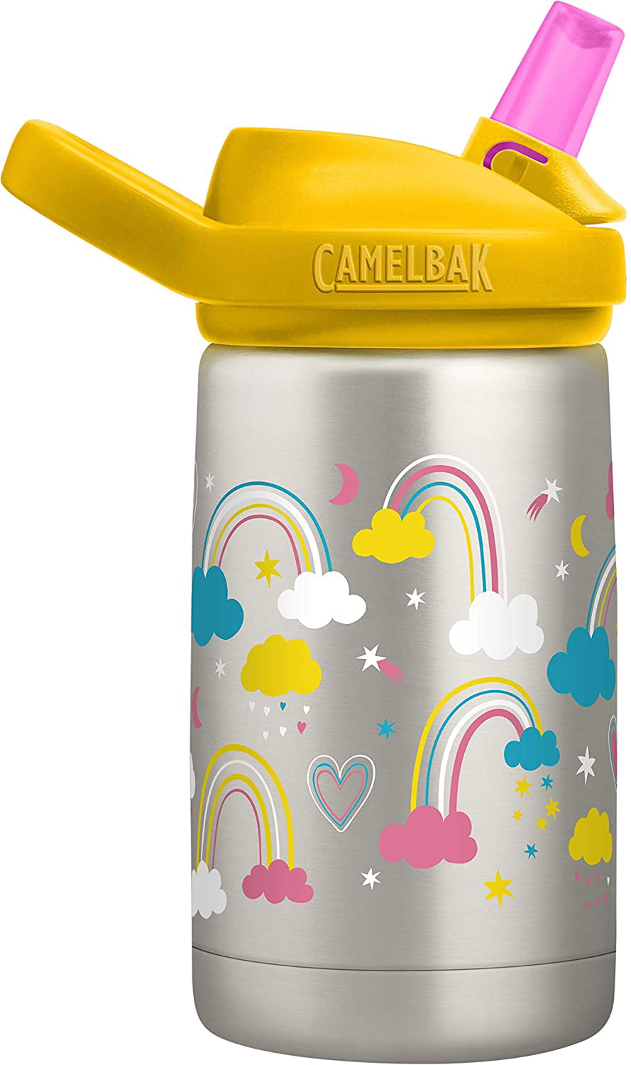 Rainbow Max - Baby Shark Aluminum Water Bottle 600ml - Yellow