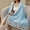 Light Blue, variant on Tdxkok Cotton Bath Towels Herringbone Chevron Border Absorbent Body Wrap Shower Towel Soft Bathroom Towels for Adults Home Use Unisex Quick Dry Spa Towel