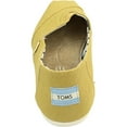 thumbnail image 3 of Toms Women's Classic Heritage Canvas Bright Gold Ankle-High Slip-On Shoes - 10M, 3 of 3