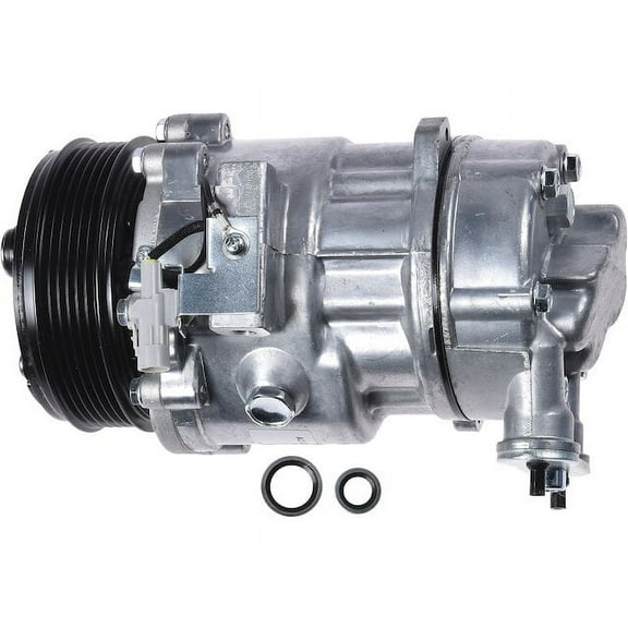 A/C Compressor - Compatible with 2003 - 2008 Pontiac Vibe 1.8L 4-Cylinder 2004 2005 2006 2007