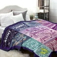 thumbnail image 4 of Aunt Gifts Blanket, Birthday Gift to Aunt from Niece Nephew, 50"x60" Sofa Bed Blanket Gift Ideas for Aunt, Soft Cozy Flannel Throw Blanket for Aunt Birthday Christmas Thanksgiving Day, 4 of 6
