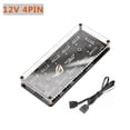 thumbnail image 1 of 10 Ports RGB Fan HUB Case for PC Computer Desktop 5V 3PIN ARGB Extension Splitter SATA Power Adapter for Gigabyte MSI ASUS 12V 4PIN, 1 of 6