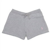 Grey Embroidered Ribbon Shorts M