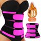 thumbnail image 1 of ICHUANYI Clearance Fashion Women Three Belts Corset Sports With Breastplate Stylish Tunic Corset(Hot Pink, XL) Ichuanyi Ichuanyi, 1 of 8