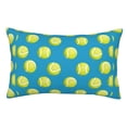 thumbnail image 1 of Fotbe Ball Tennis Funda de Almohada Decorativa Estilo Occidental, Lujo en Algodón, Fundas para Almohadas King, Cojín Estampado para Decoración del Hogar-16"x24", 1 of 6