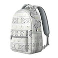 thumbnail image 2 of Boho Tribal Print College Backpack - Large Capacity 17 Inch Laptop Sleeve, Durable Fabric, Roomy Daypack for Students & Commuters, 2 of 6
