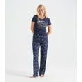 thumbnail image 3 of Little Blue House Women's Short Sleeve Pajama Tee, Stargazer, 3 of 5
