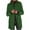 Green, variant on Clearance Sales Inleife Womens Jackets Women Fashion Solid Color Long Sleeve Turn-Down Jacket Pockets Loose Casual Outwear