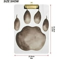 thumbnail image 3 of FMSHPON Cool Dino Paw Clipboard Hardboard Wood Nursing Clip Board and Pull for Standard A4 Letter 13x9 inches, 3 of 5