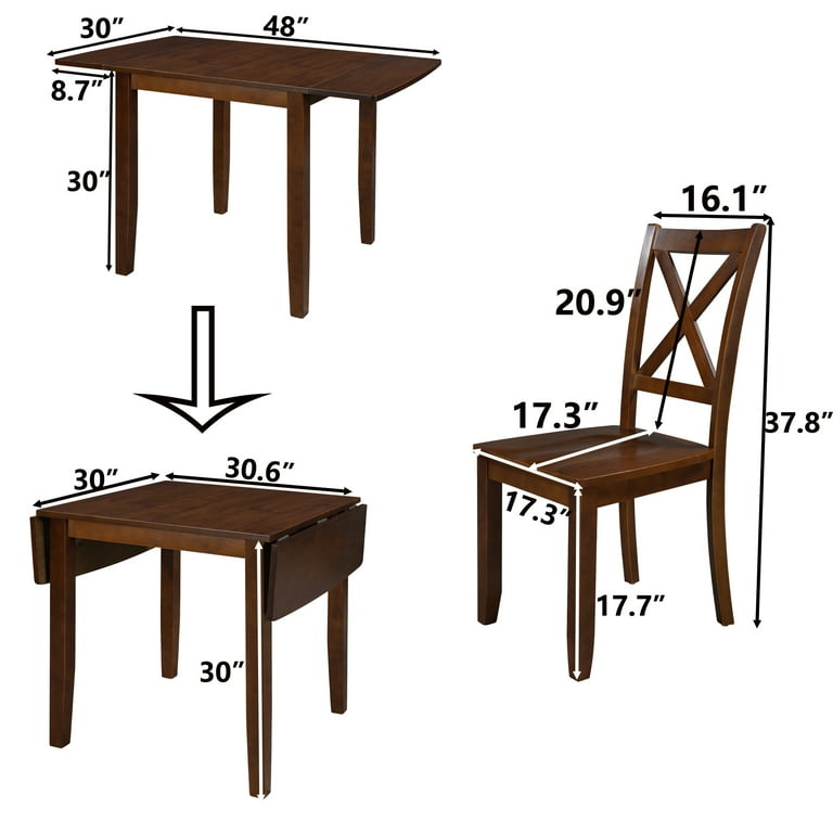 Walmart small table online and chairs