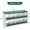 Green, variant on Metal Nest Boxes for Chickens- Compartments Laying Boxes for Hens, Chicken Coop Nesting Box with Legs, Perch & Lid - Versatile Wall Mount or Free Standing for Backyard Flock, Homestead, Small Farm