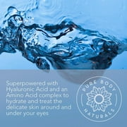 Eye Gel for Wrinkles and Dark Circles, Cream for Eye Bag Treatment, 1.7 Fl Oz by Pure Body Naturals